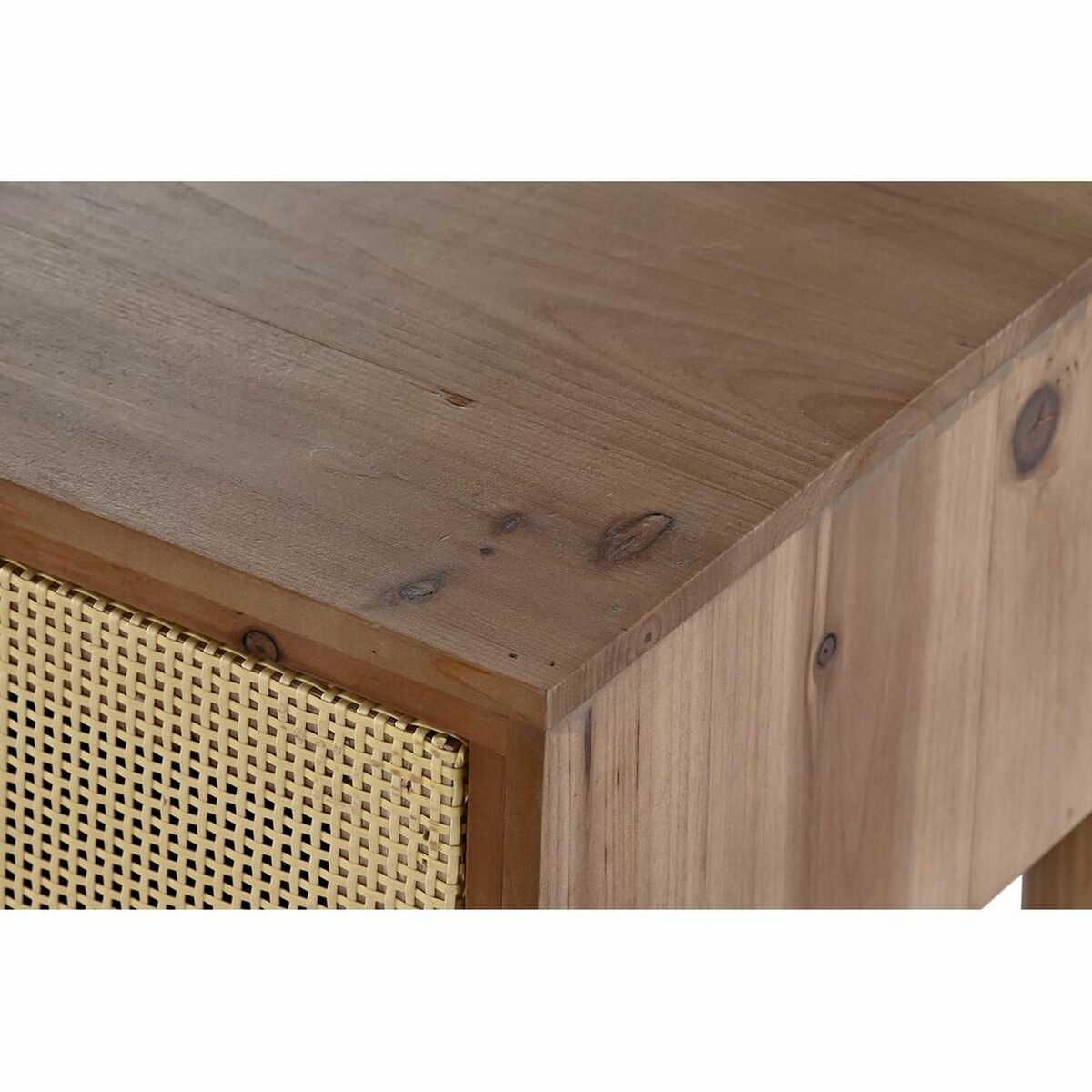 Nightstand DKD Home Decor Brown Natural Fir 42 x 38 x 55 cm