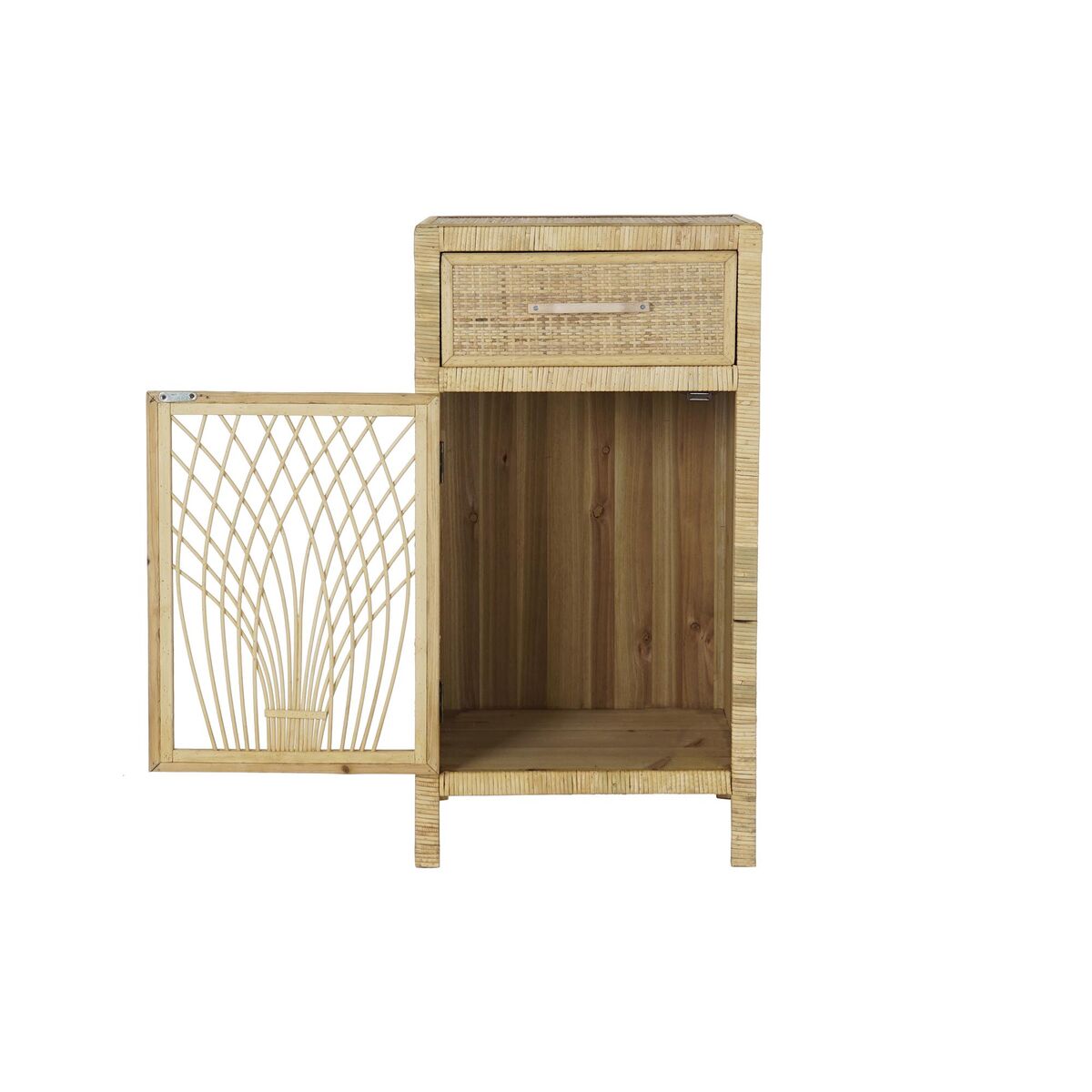 Nightstand DKD Home Decor 42 x 35 x 80 cm Natural Brown