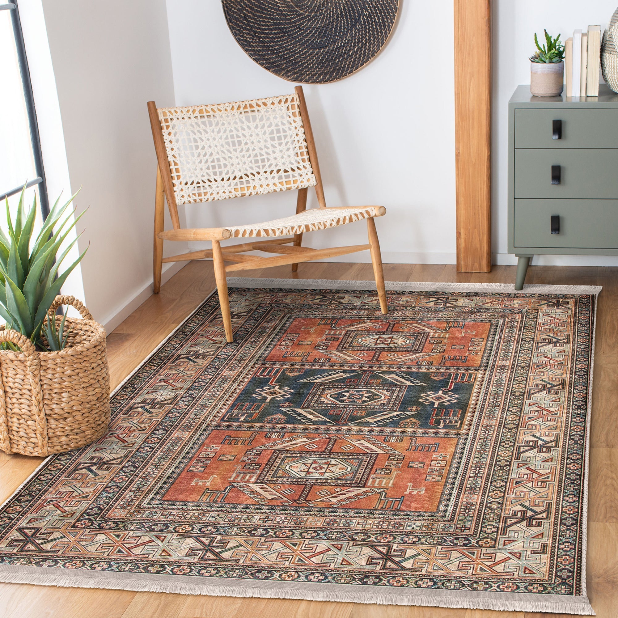 Old Style Home Decor Washable Area Rug | Homeezone