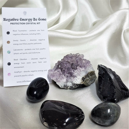Negative energy be gone - Protection Crystal Kit