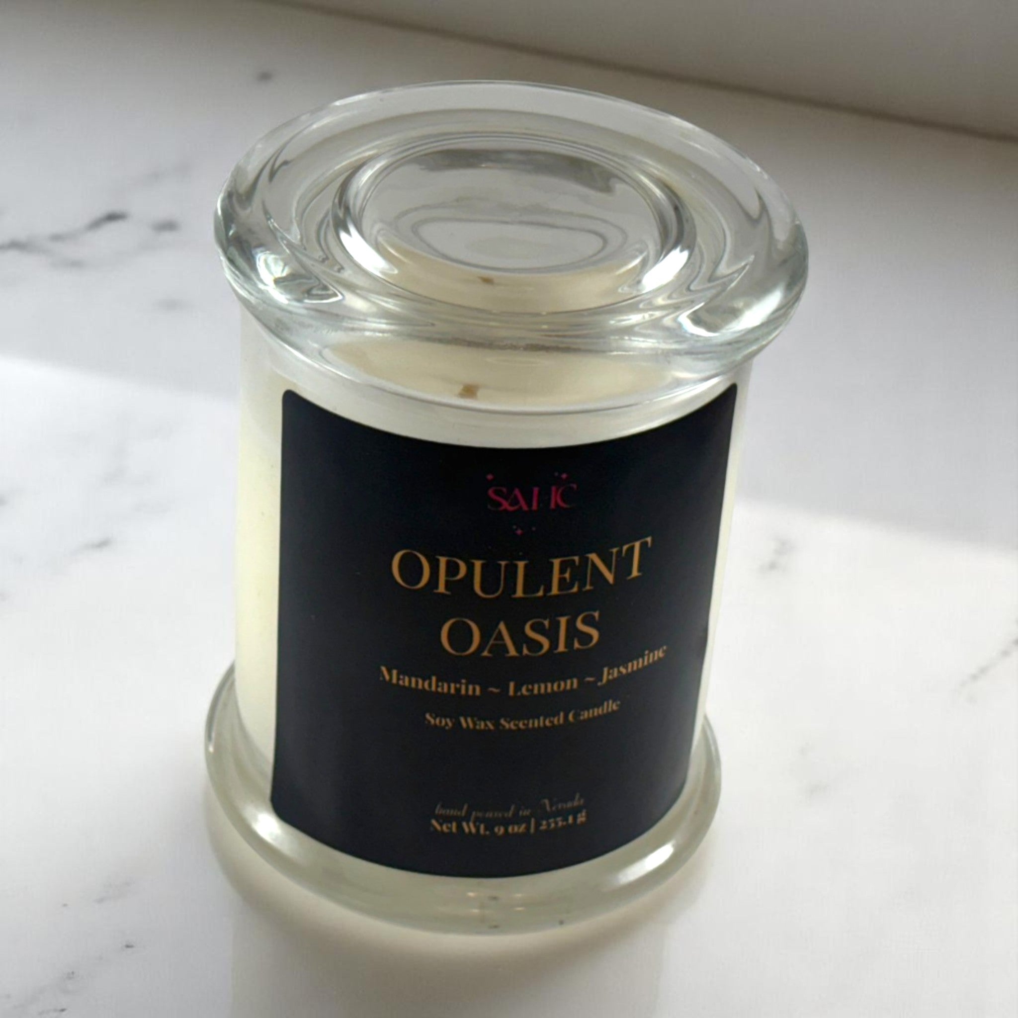 Opulent Oasis Scented Soy Candle