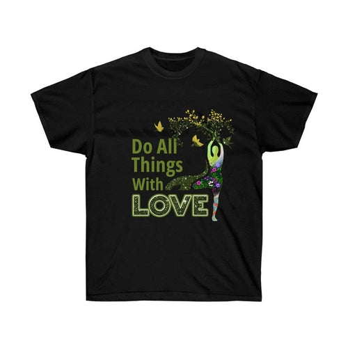 Yoga Love Dancer Tree Pose Spiritual T-Shirt
