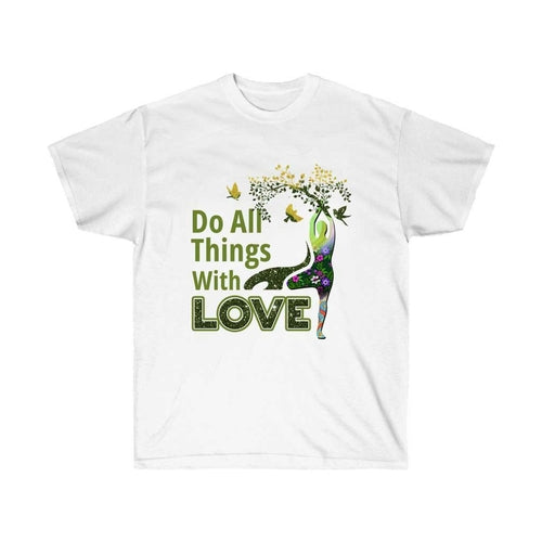 Yoga Love Dancer Tree Pose Spiritual T-Shirt