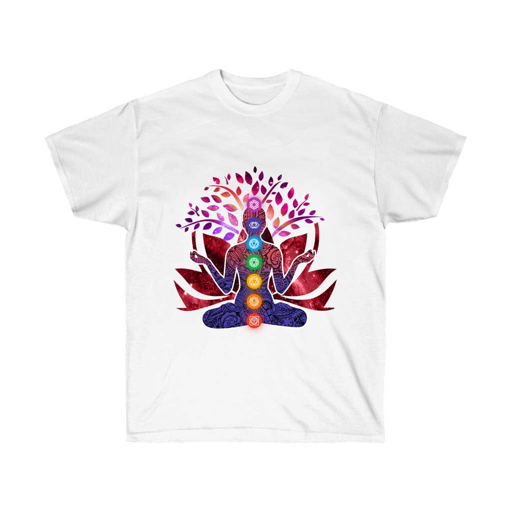 Chakra Spiritual Body System Yoga T-Shirt