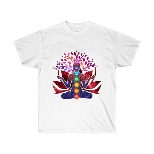 Chakra Spiritual Body System Yoga T-Shirt