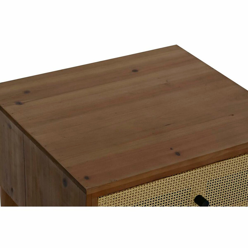 Nightstand DKD Home Decor Brown Natural Fir 42 x 38 x 55 cm
