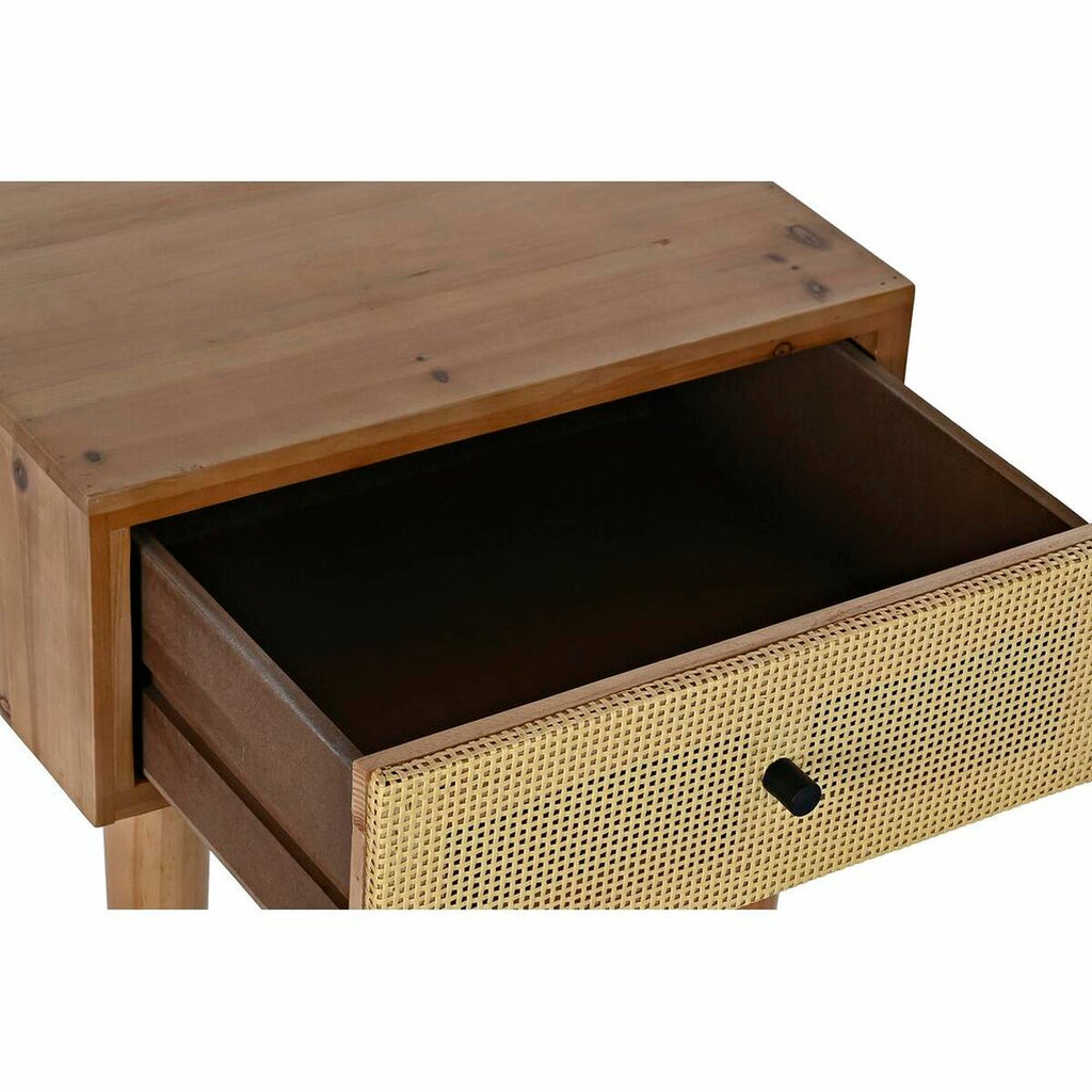 Nightstand DKD Home Decor Brown Natural Fir 42 x 38 x 55 cm