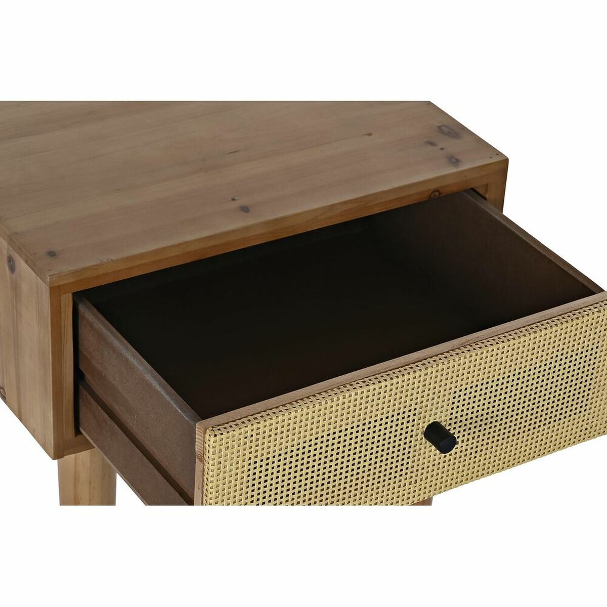 Nightstand DKD Home Decor Brown Natural Fir 42 x 38 x 55 cm