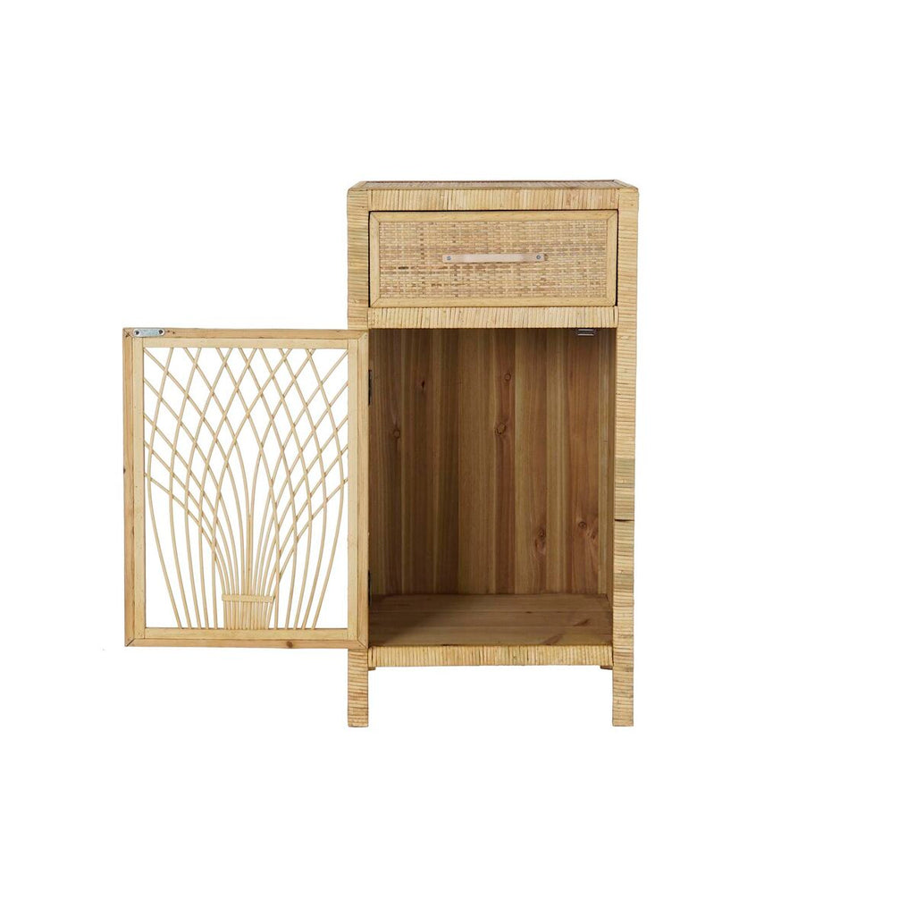 Nightstand DKD Home Decor 42 x 35 x 80 cm Natural Brown