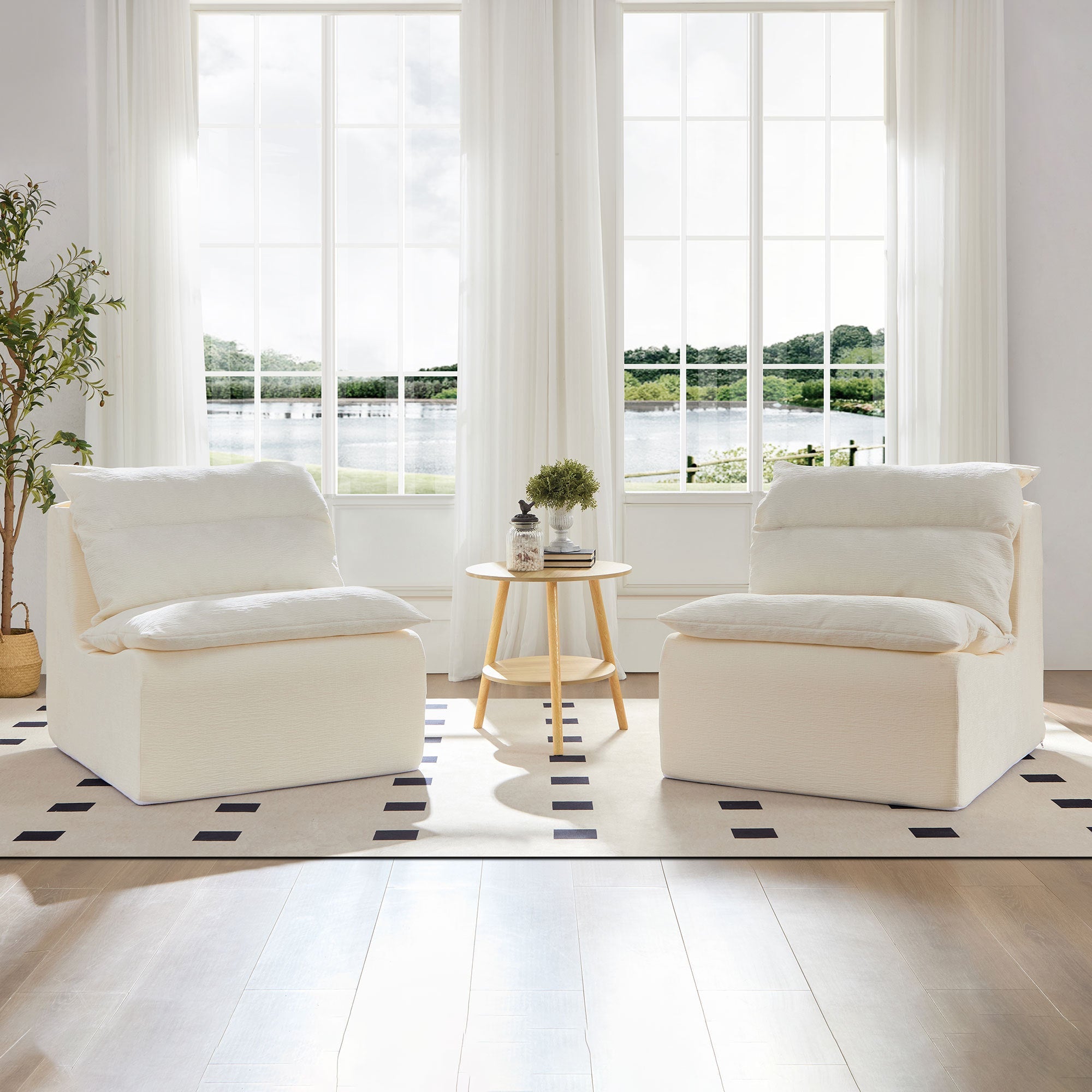 3 Seat  Chair Sofa Lounge Chair With Backrest Fully Compressed Sofa