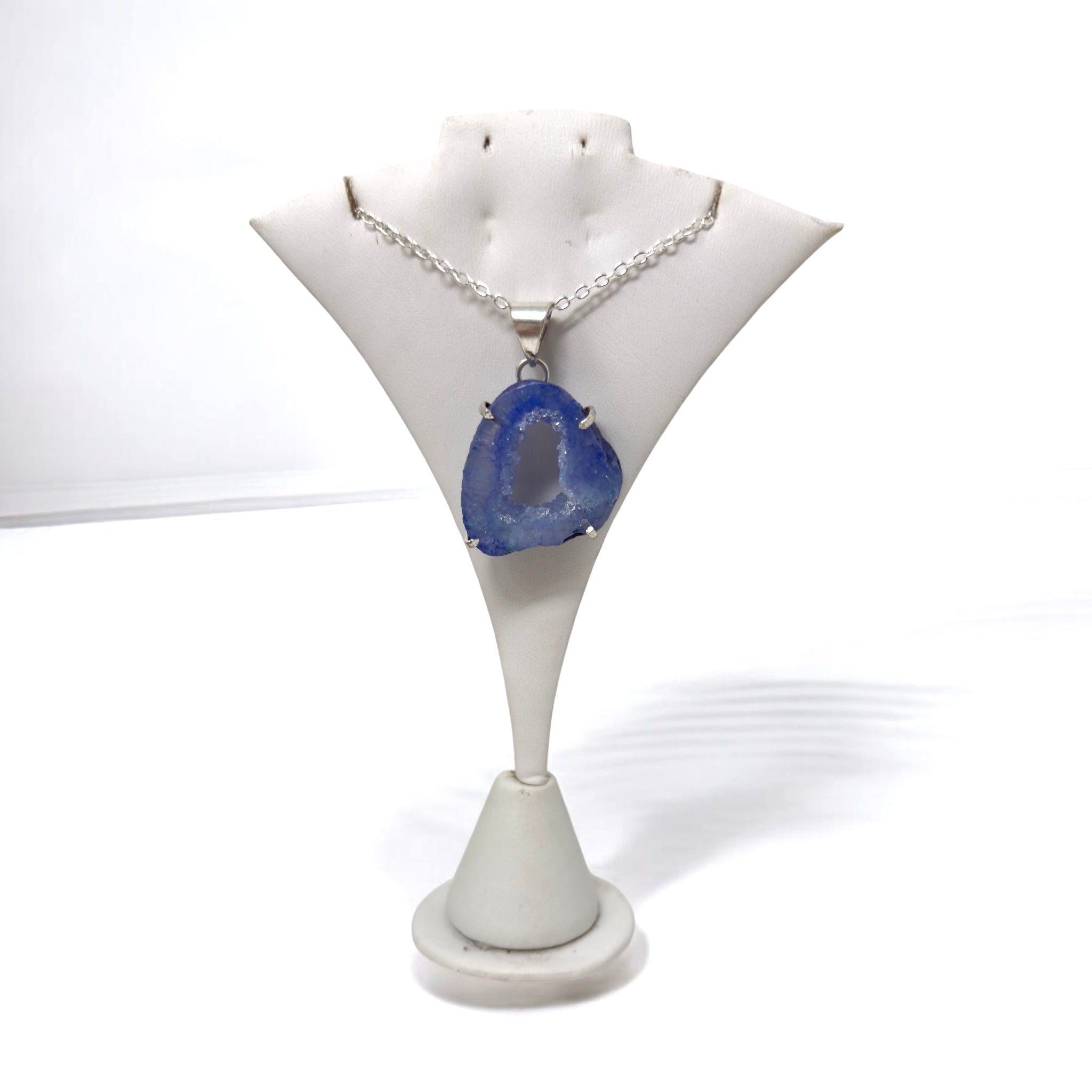 Blue Agate Pendant