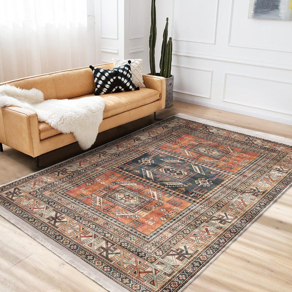 Old Style Home Decor Washable Area Rug | Homeezone