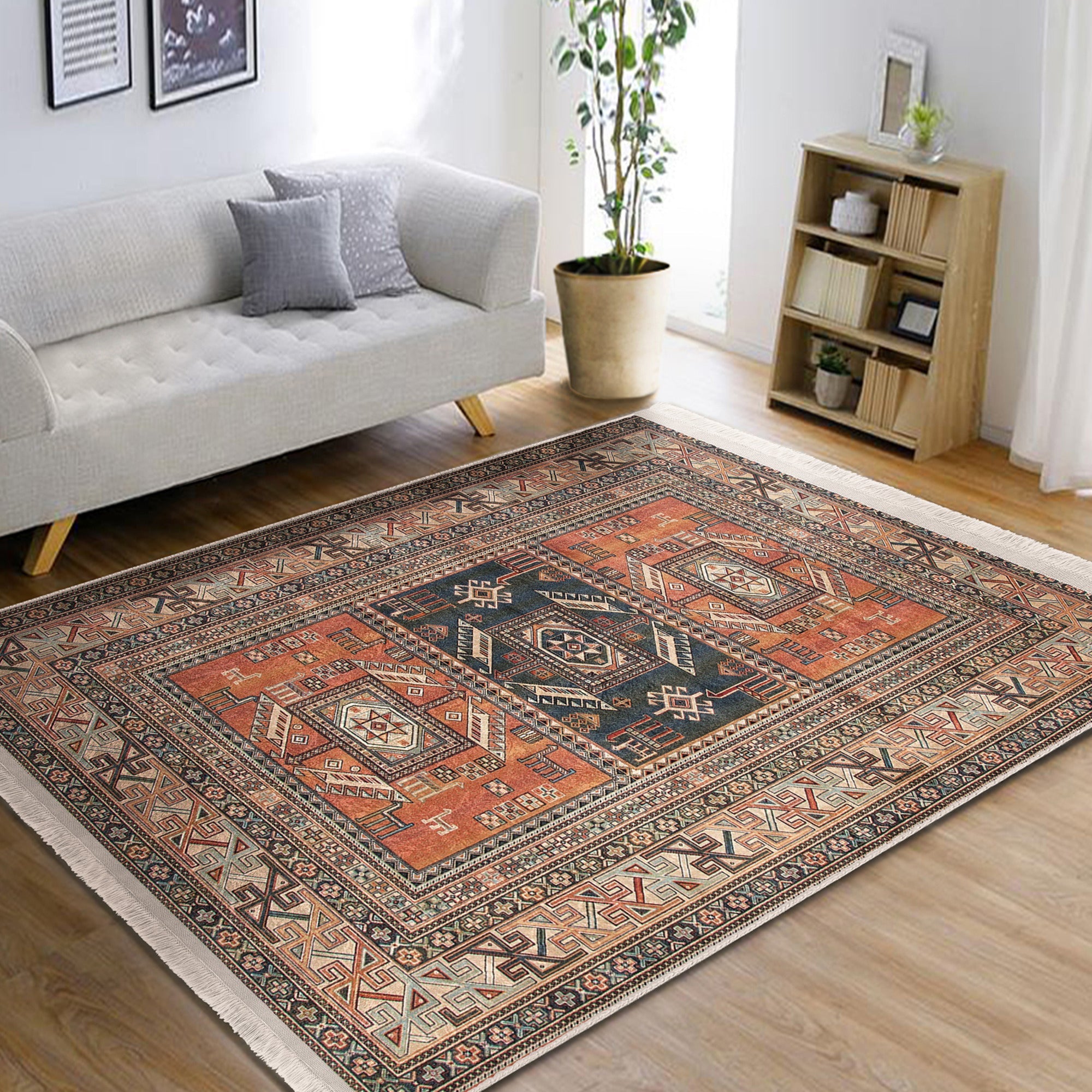 Old Style Home Decor Washable Area Rug | Homeezone