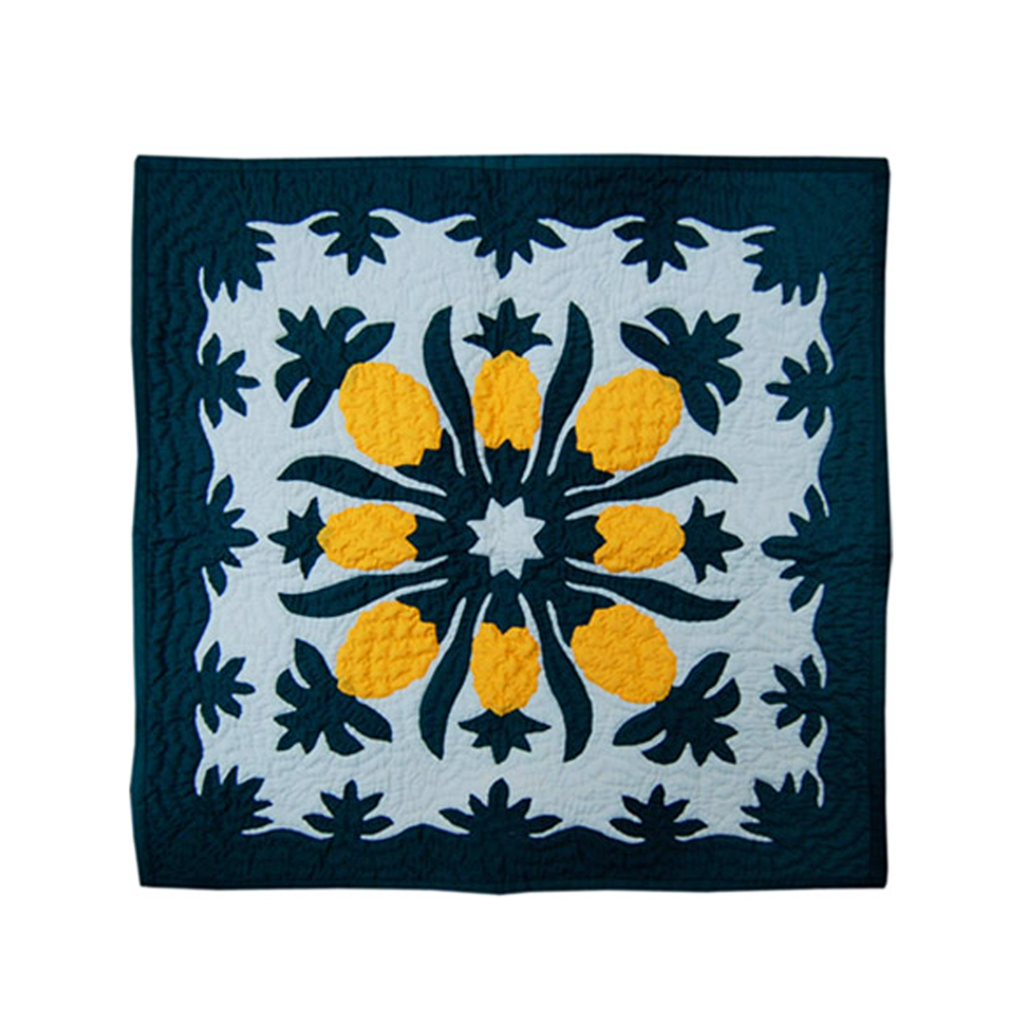 24x24 Quilted Wall Hanging, Home Decor | Hawaiian Style | Wall Hanging