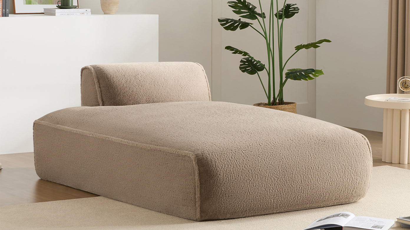 72'Oversized Modular Sofa,Fully Compressed,Spacious Foam-Filled Sofa