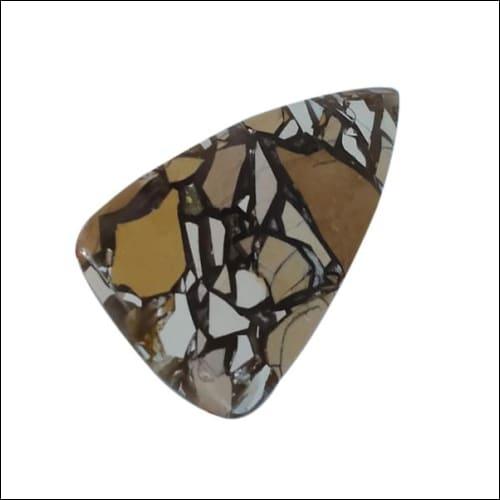 Rare Energetic Brecciated Mookaite Triangle Gemstones
